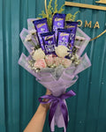 Dairy milk chocolate bouquet