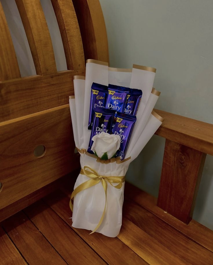 Dairy milk chocolate bouquet