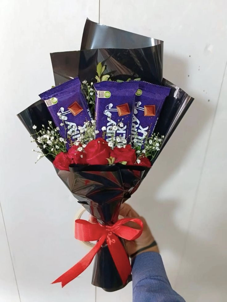 Dairy milk chocolate bouquet
